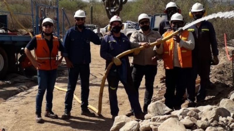 Nuevos pozos de agua en Andalgalá