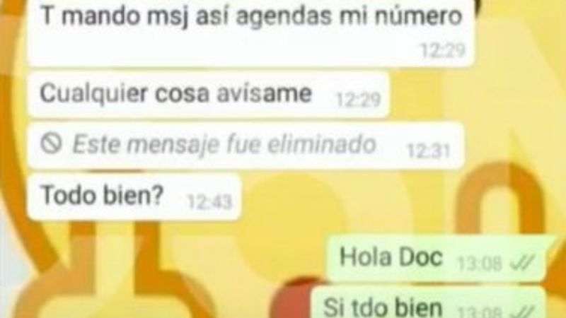 Revelan los chats entre la enfermera y la psiquiatra de Maradona