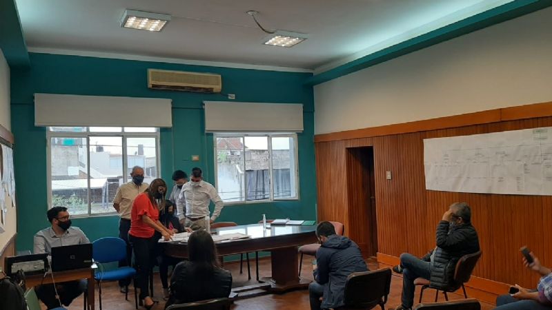 Apertura de sobres para la pavimentación de la Ruta Provincial Nº 1