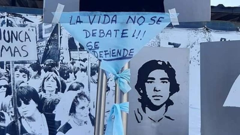 Repudio por el ataque al Monumento de los Desaparecidos