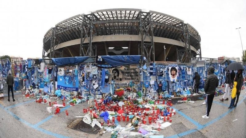 El estadio del Napoli ya se llama “Diego Armando Maradona”