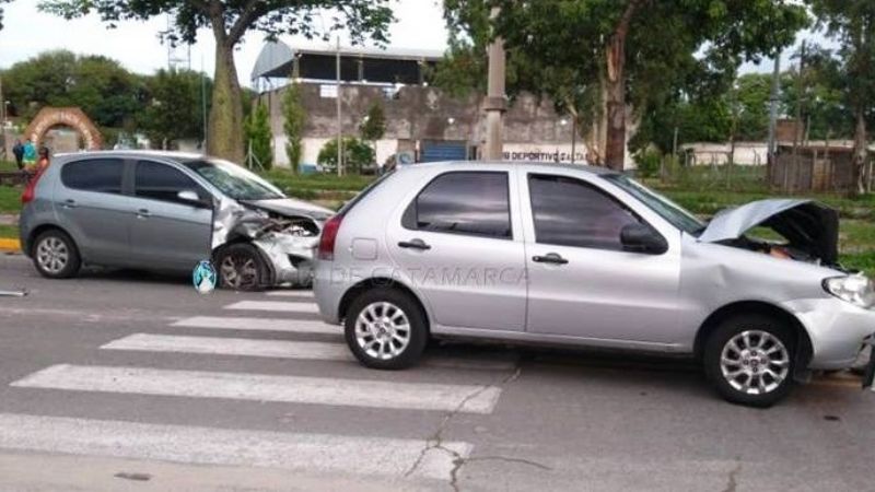 Violento choque en la Capital