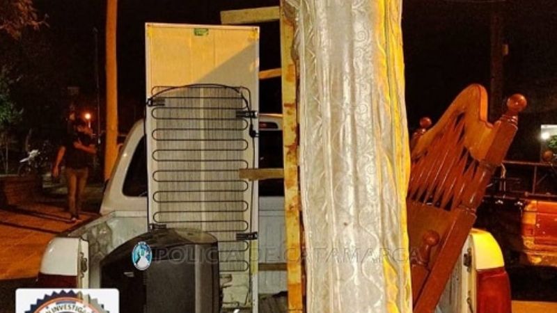 Recuperan gran cantidad de elementos robados