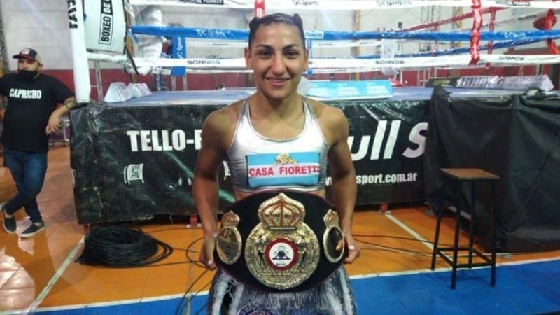 Nazarena Romero, campeona del mundo