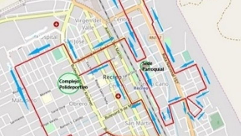 Caravana de la Virgen del Valle y misa en el Polideportivo