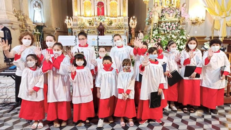 El Coro de Niños de la Catedral presentó su primer CD