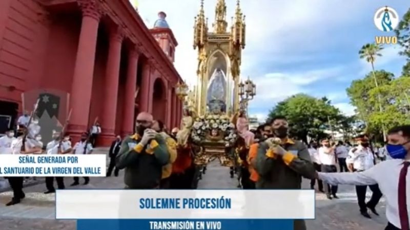 Culminaron las festividades en honor a la Virgen del Valle