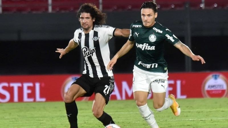 Libertad, que mereció más, empató con Palmeiras