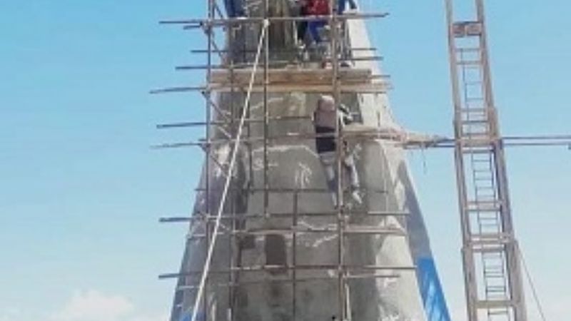 Recorrido y supervisión de  obras en Fiambalá