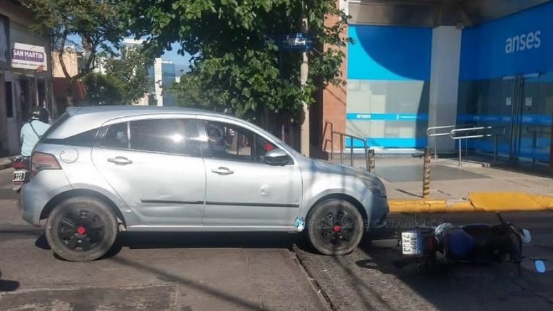 Choque con sólo daños materiales