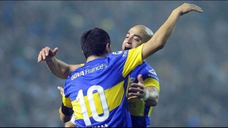 El Tanque Silva confesó que se fue de Boca por Riquelme