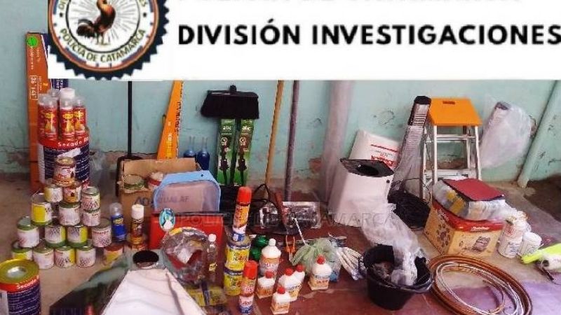 Vendían por Facebook cosas robadas y cayeron presos