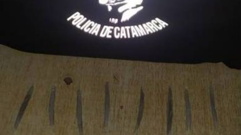 Secuestran droga en un operativo en Santa María