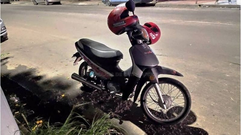 Niño lesionado en un accidente