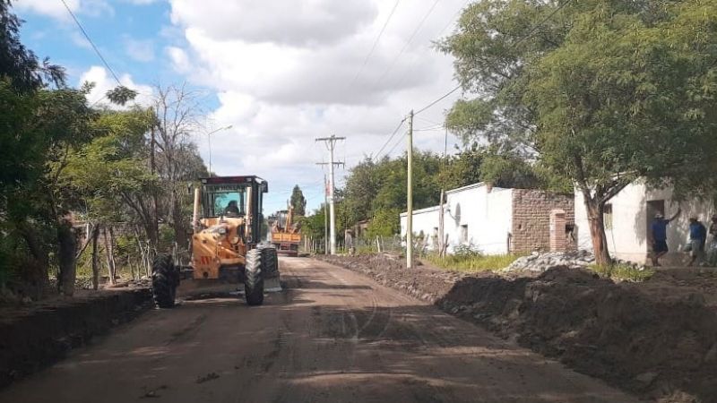 Continúan los trabajos para despejar la ruta 40