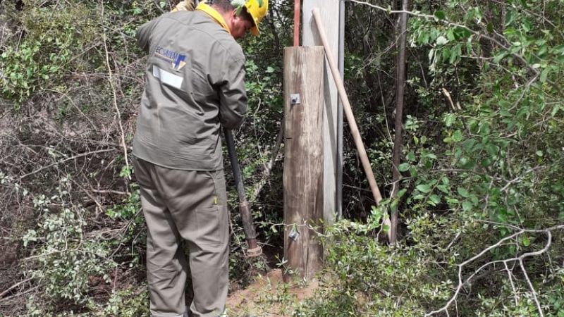 Intensas tareas para restablecer el servicio de energía en Rincón