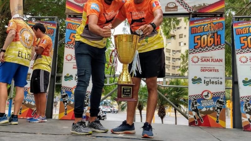 Herrera y Nieva, destacados en el cruce de Chile a la Argentina