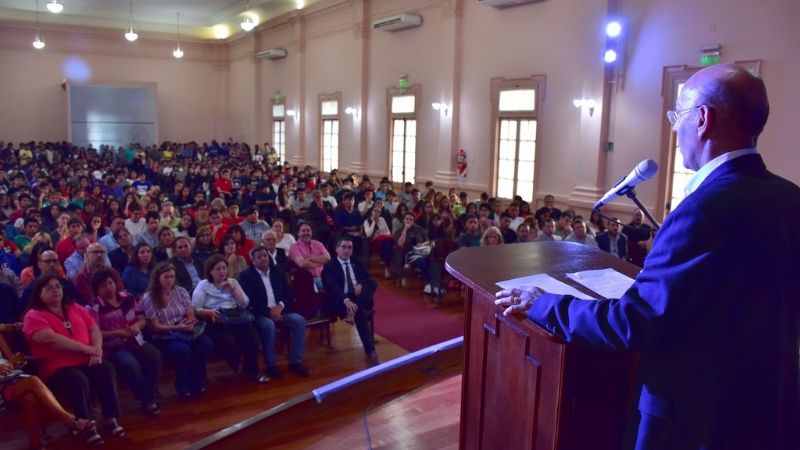 Imponente bienvenida a ingresantes de la Facultad de Tecnología