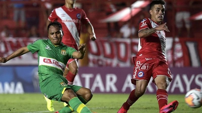 Argentinos igualó con Huancayo por la Copa Sudamericana