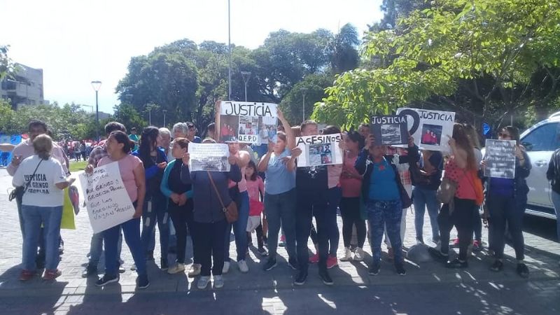 Familiares de Griselda y “Gringo" Ponce marcharon pidiendo Justicia