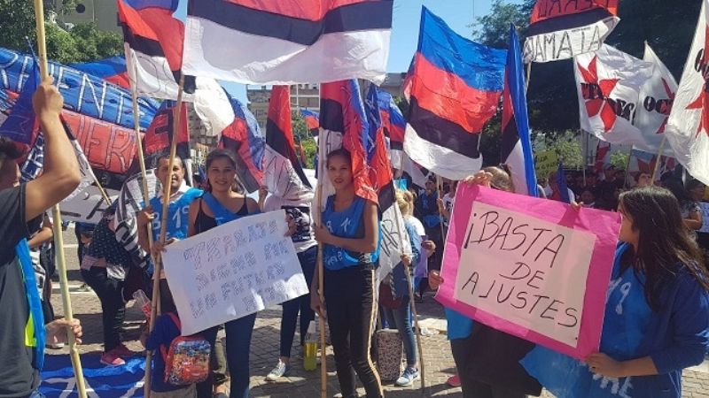 Catamarca también marchó contra el FMI