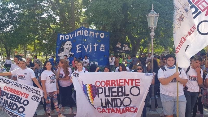 Catamarca también marchó contra el FMI
