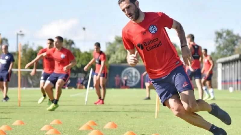 Piatti y Gaich ya entrenaron con San Lorenzo