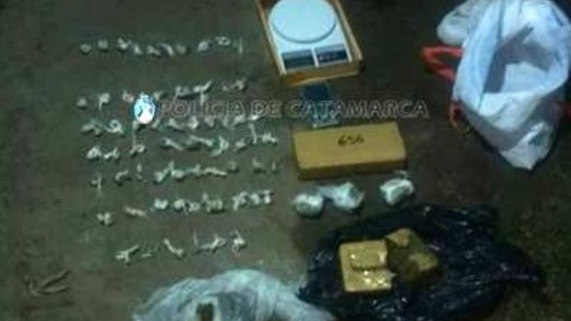 Secuestran más de 13 kilos de marihuana en Valle Chico: hay dos detenidos