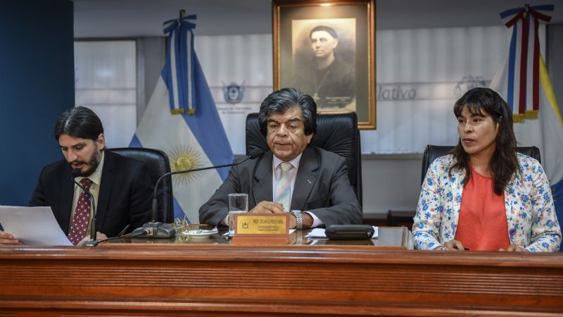 Primera sesión extraordinaria del Senado
