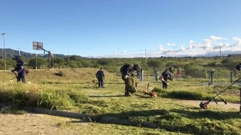 Trabajo Integral de limpieza en Valle Chico