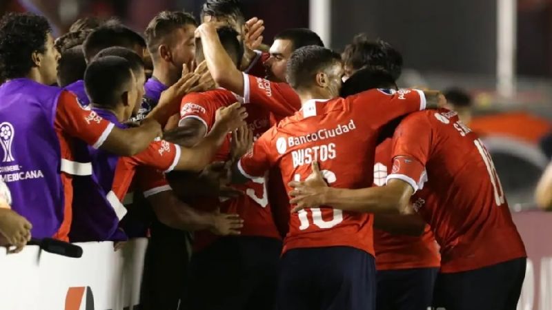 Independiente venció 1-0 a Fortaleza, por la Sudamericana