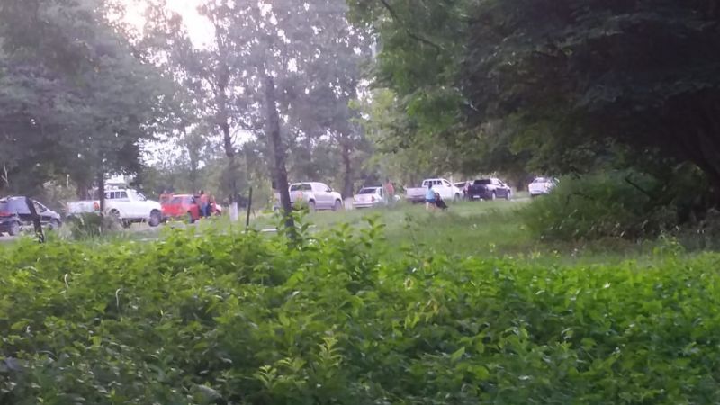 Corte de ruta 64 por manifestación de vecinos