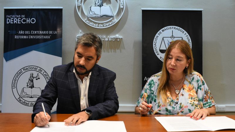 La Facultad de Derecho firmó un acuerdo de cooperación