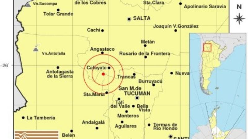 Otro temblor al norte de Santa María