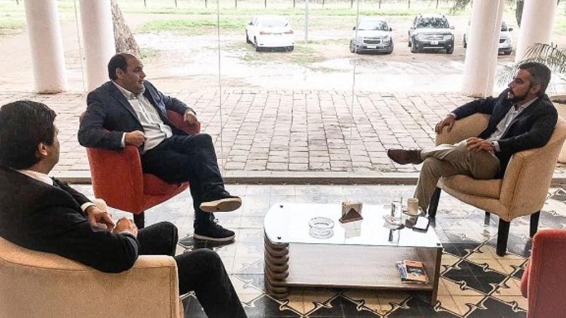 Saadi recibió al decano  de la Facultad de Derecho