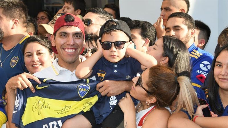 Santiago vive una “locura” con la llegada de Boca
