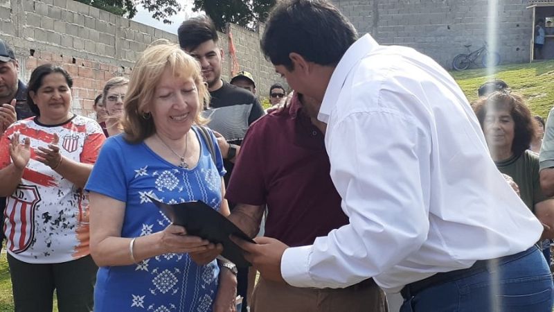 La cancha de “La Banda” tiene nombre: “Jorge César Vargas"
