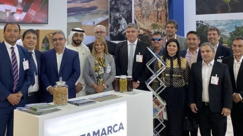 Jalil y comitiva presentaron a Catamarca en la feria Gulfood