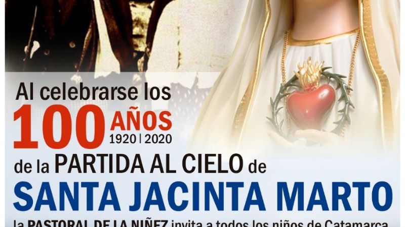 Aniversario de la partida al Cielo de Santa Jacinta Marto