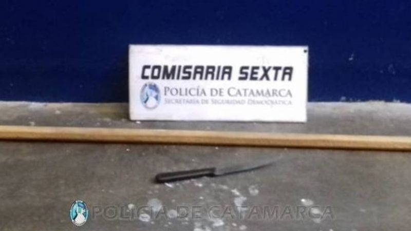 Detenido por atentar contra una casa