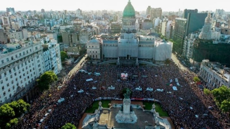 Multitudinaria movilización para pedir justicia por Fernando Báez Sosa