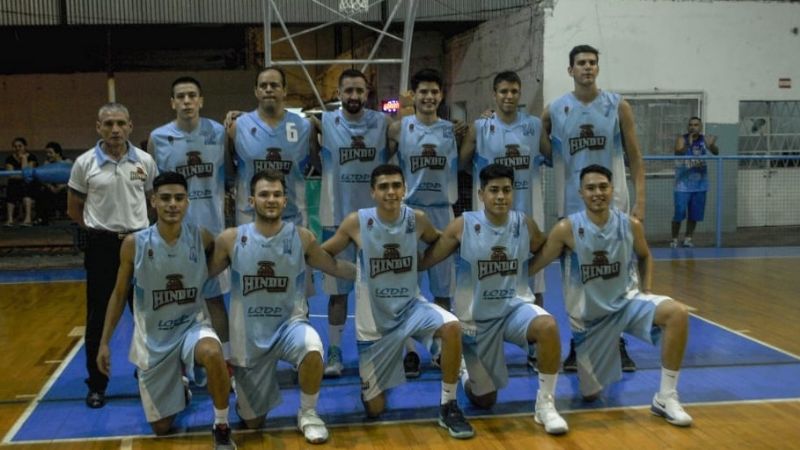 Ajustada caída de Hindú en el torneo Federal de Básquet