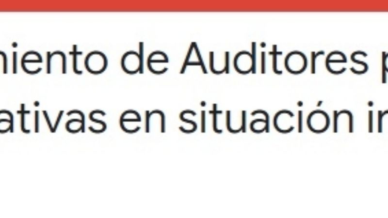 Regularización de Cooperativas y Mutuales