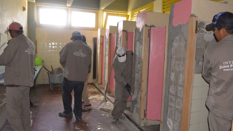 Aclaran sobre las obras en la Escuela Normal Nº 705 de Santa María