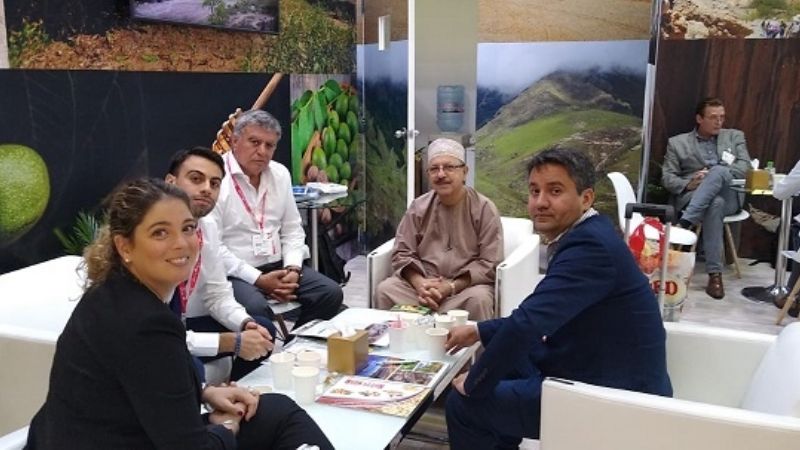 Jalil se reunió con el sultán Ahmed Bin Sulayem