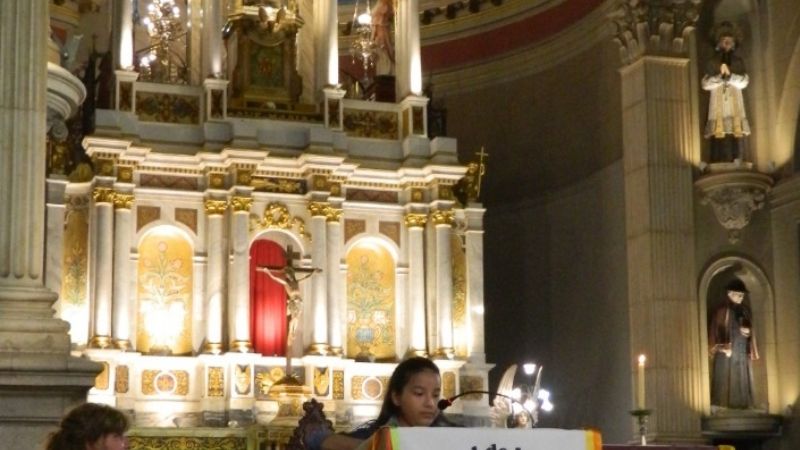Conmemoraron el centenario de la partida al Cielo de su Protectora