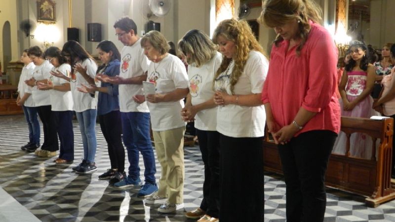 Conmemoraron el centenario de la partida al Cielo de su Protectora