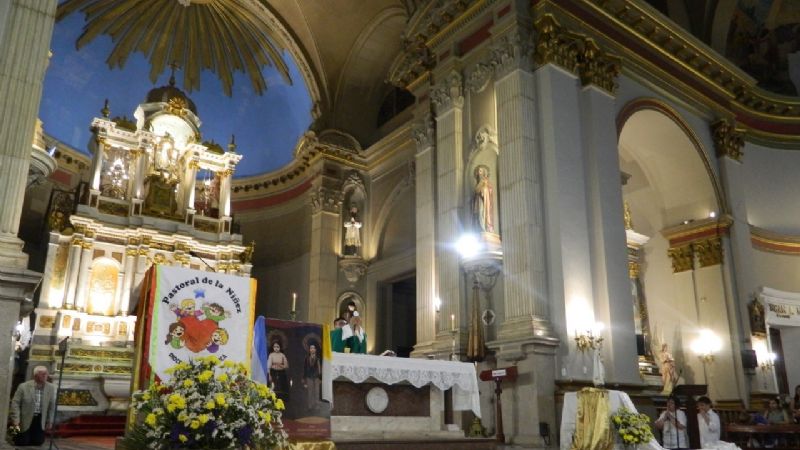 Conmemoraron el centenario de la partida al Cielo de su Protectora