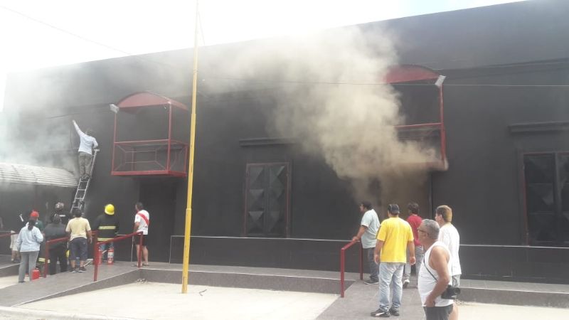 Boliche de Chumbicha terminó envuelto en llamas