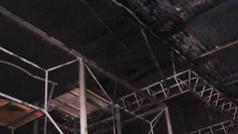 Boliche de Chumbicha terminó envuelto en llamas